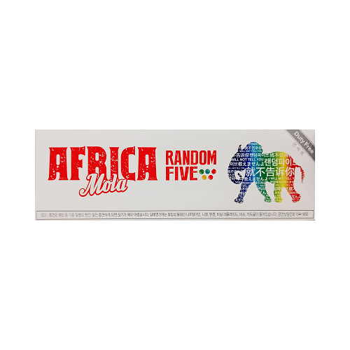 Сигареты Africa Random Five South Korea (Африка Рандом Файв (Южная Корея, блок))