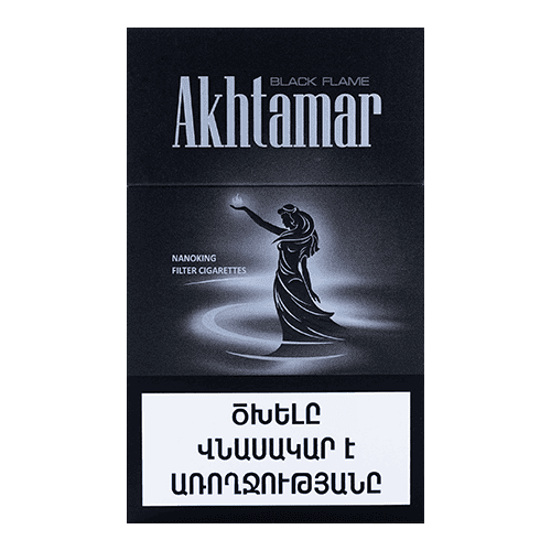 Сигареты Akhtamar Black Flame Nanokings (Ахтамар Блэк Флейм Нанокингс)