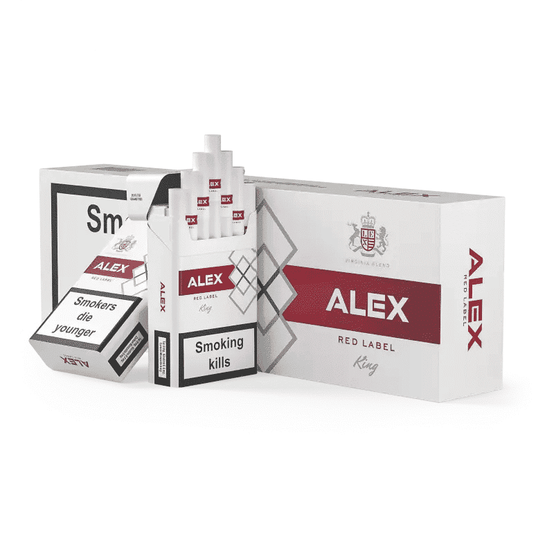 Сигареты Alex Red Label King Size (Алекс Красный Кинг Сайз)