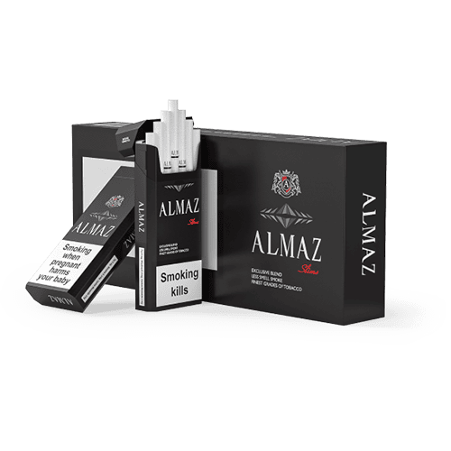Сигареты Almaz Black Slim (Алмаз Блэк Слим)