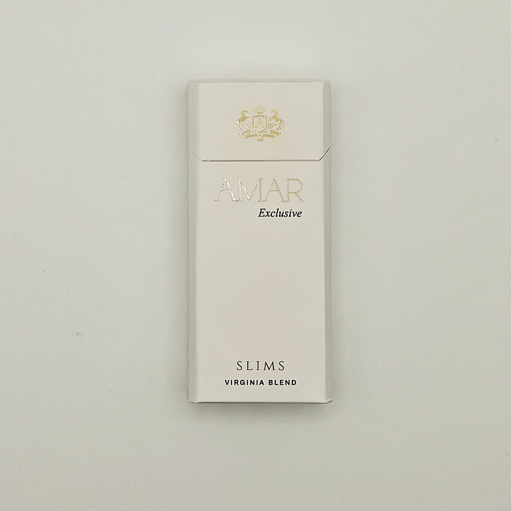 Сигареты Amar Exclusive Slim (Амар Эксклюзив Слим)