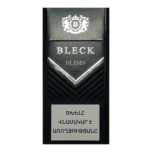 Сигареты Bleck Black Silver Slim (Блек Блэк Сильвер Слим)