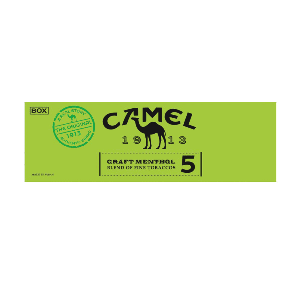 Сигареты Camel Craft menthol 5 Japan (Кэмэл Крафт Ментол 5 Япония)