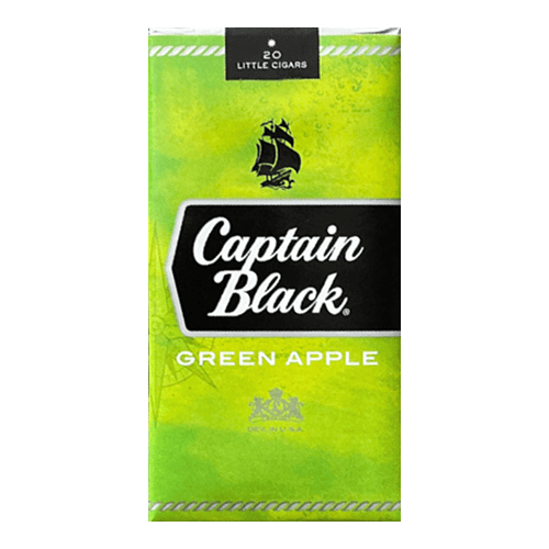 Сигареты Captain Black Green Apple (Капитан Блэк Яблоко)