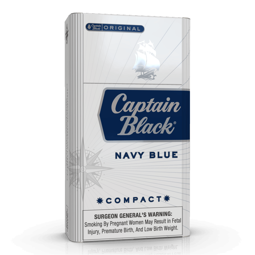 Сигареты Captain Black Compact Navy Blue (Капитан Блэк Компакт Нави Блю)