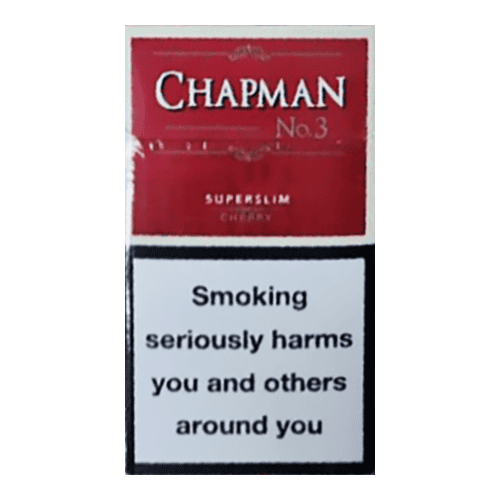 Сигареты Chapman №3 Superslims Cherry (Чапман Суперслимс Вишня)