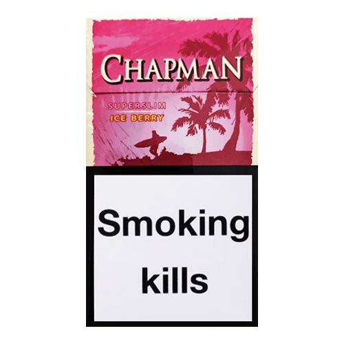 Сигареты Chapman Superslims Ice Berry (Чапман Суперслимс Ледяная Ягода)