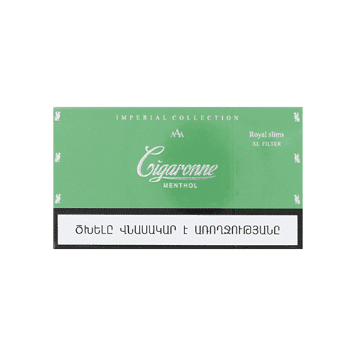 Сигареты Cigaronne Royal Slims Menthol (Сигарон Роял Слимс Ментол)