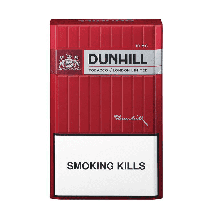 Сигареты Dunhill Red 10 mg (Данхилл Ред 10 мг, Сингапур)