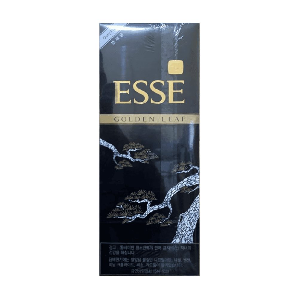 Сигареты Esse Golden Leaf 3 mg South Korea (Эссе Голден Лиф 3 мг (Южная Корея, блок))