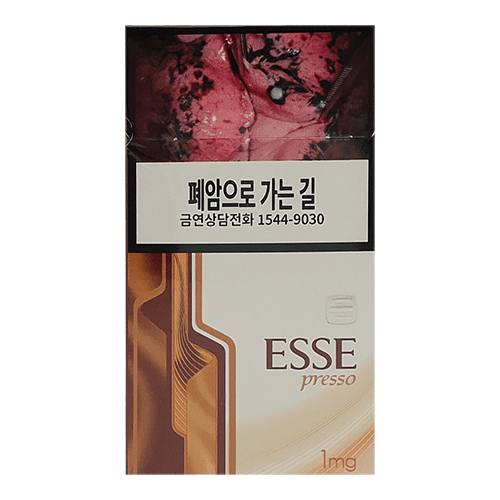 Сигареты Esse Presso 1 mg South Korea (Эссе Прессо 1 мг (Южная Корея, пачка))