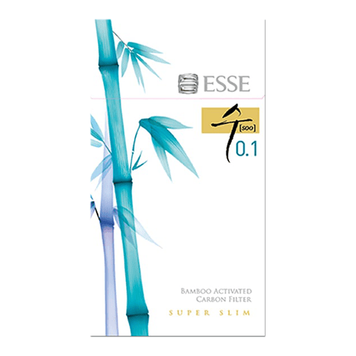 Сигареты Esse Soo 0,1 mg Bamboo South Korea (Эссе 0,1 мг Бамбуковый Фильтр (Южная Корея, пачка))