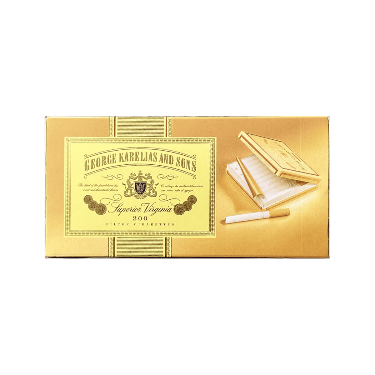 Сигареты George Karelias And Sons Superior Virginia (Джордж Карелиас Энд Санс Супериор Вирджиния, Греция)