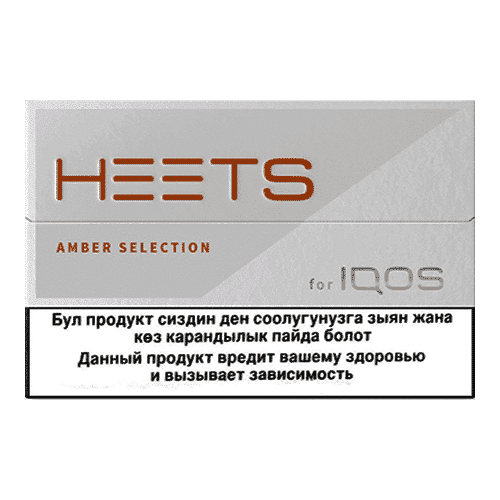 Стики Heets Amber Selection (Казахстан)