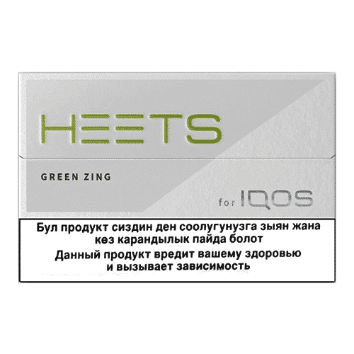 Стики Heets Green Zing Selection (Казахстан)