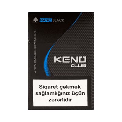 Сигареты Keno Club Nano Black (Кено Нано Блэк)