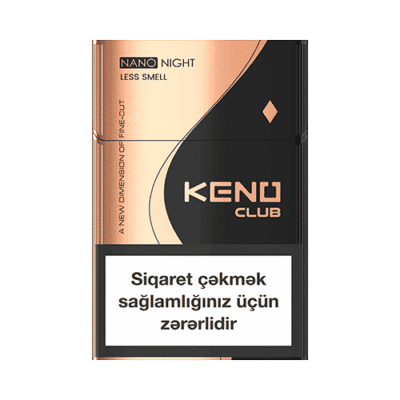 Сигареты Keno Club Nano Night (Кено Нано Найт)