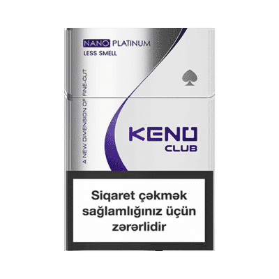 Сигареты Keno Club Nano Platinum (Кено Нано Платинум)