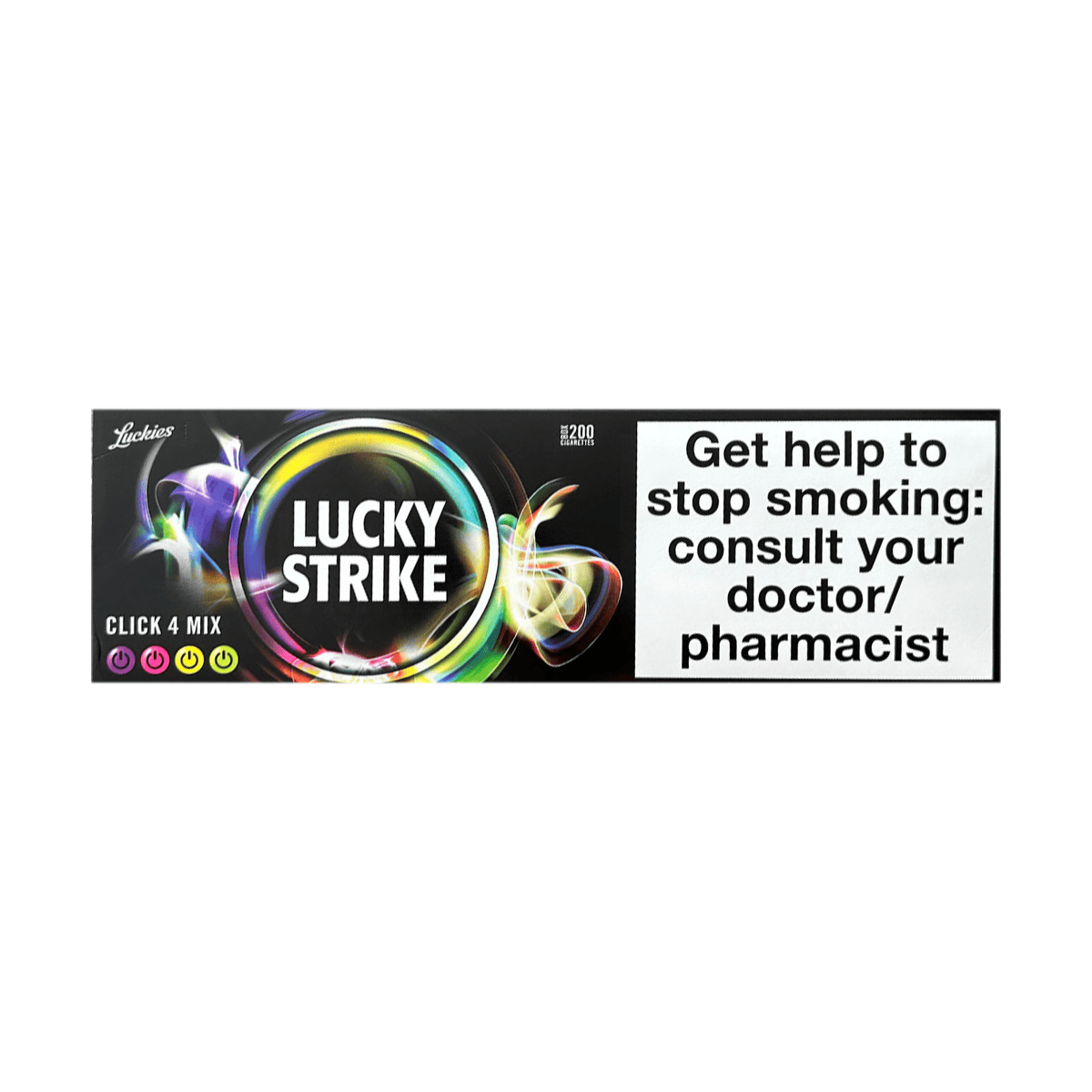 Сигареты Lucky Strike Click 4 Mix (Лаки Страйк Клик Фор Микс, Сингапур)
