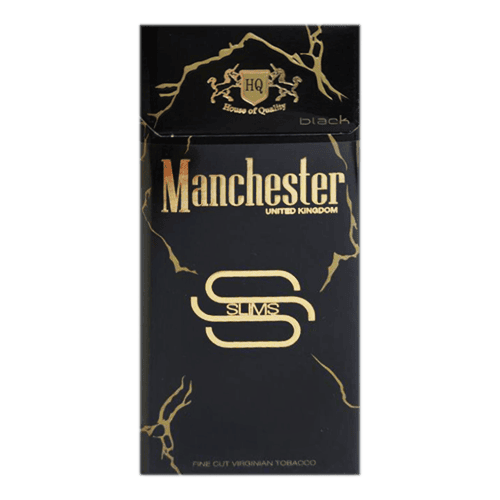 Сигареты Manchester Slims Black (Манчестер Слим Блэк)