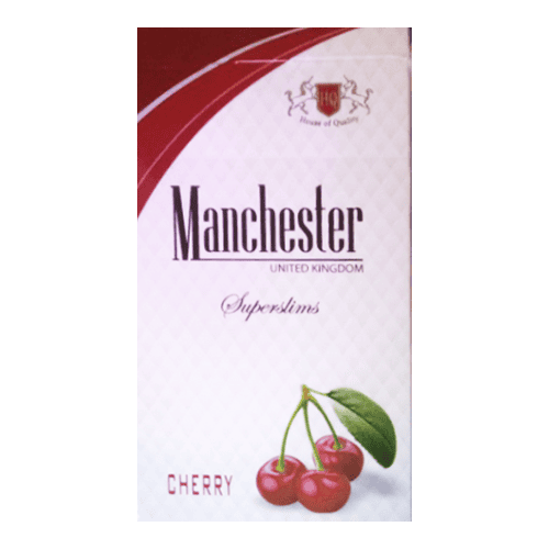 Сигареты Manchester Cherry Superslims (Манчестер Вишня Суперслимс)