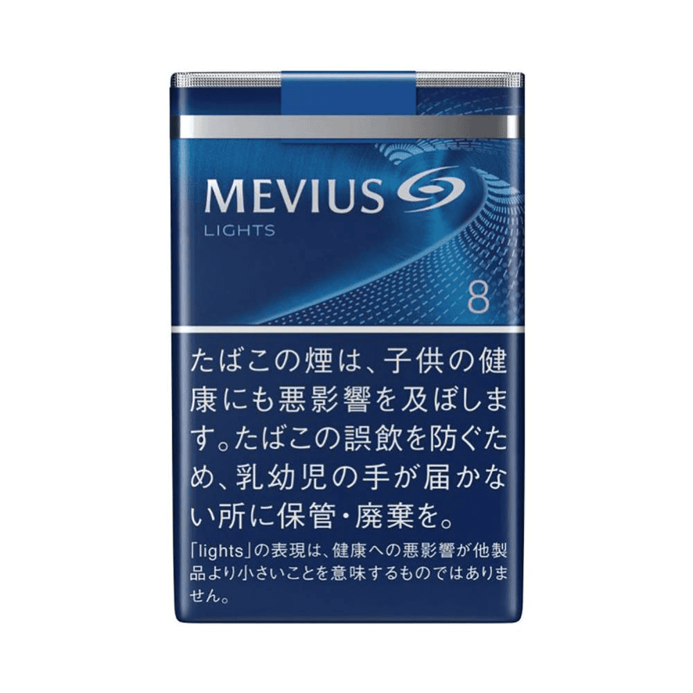 Сигареты Mevius 8 Super Lights Soft Pack Japan (Мевиус 8 Лайтс Мягкая пачка Япония), блок (Копировать)