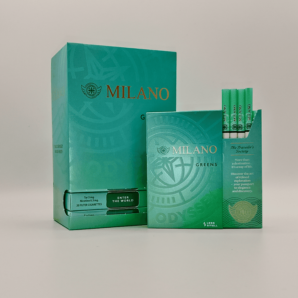 Сигареты Milano LSS Greens (Милано ЛСС Гринс)