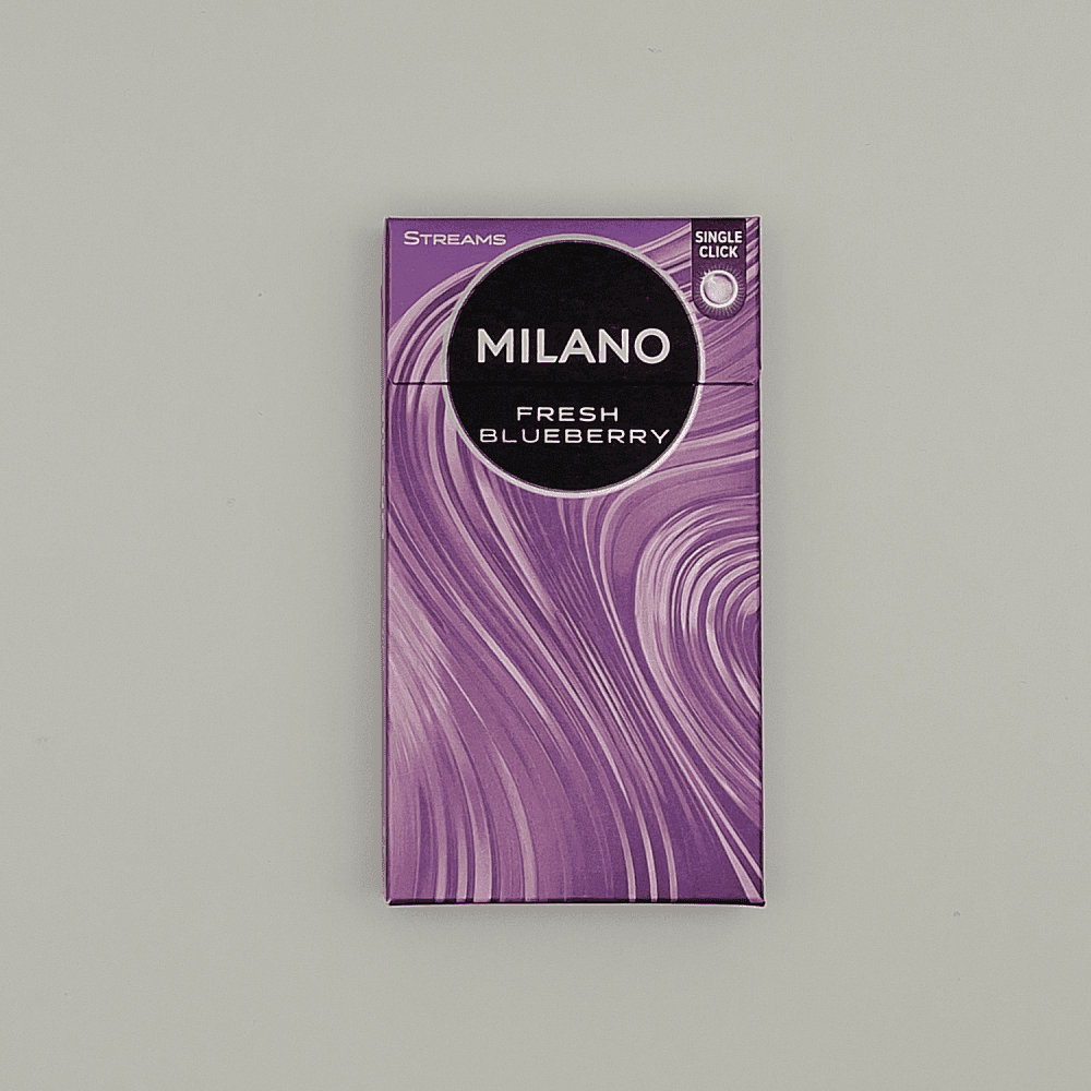 Сигареты Milano Streams Fresh Blueberry (Милано Стримс Фреш Черника)