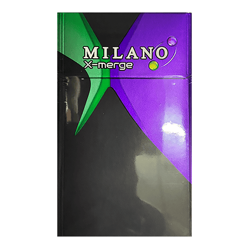 Сигареты Milano X-Merge (Милано Кингсайз Черника с Ментолом)