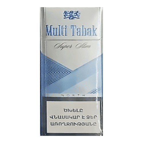 Сигареты Multi Tabak North Superslims (Мульти Табак Норд Суперслимс)