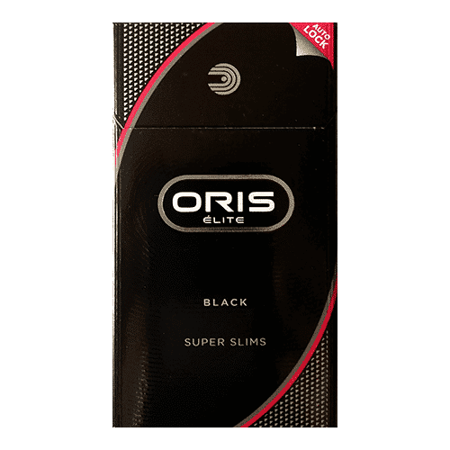 Сигареты Oris Elite Black Superslims (Орис Суперслим Мундштук)