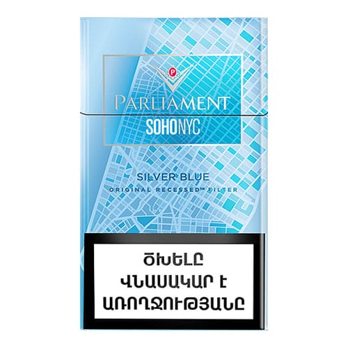Сигареты PARLIAMENT SohoNYC Silver Blue (Парламент Сохо Сильвер Блю)