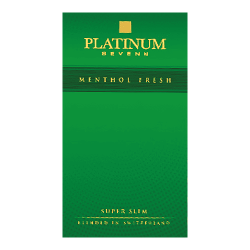 Сигареты Platinum Seven Superslims Menthol Fresh (Платинум Суперслимс Ментол Фреш)
