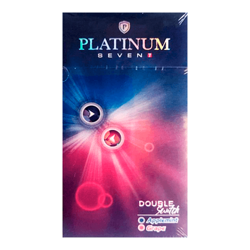 Сигареты Platinum Seven Double Switch Apllemint Grape (Платинум Дабл Свич Мятное Яблоко и Виноград)