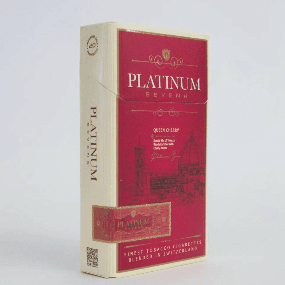 Сигареты Platinum Seven Queen Cherry (Платинум Компакт Вишня)