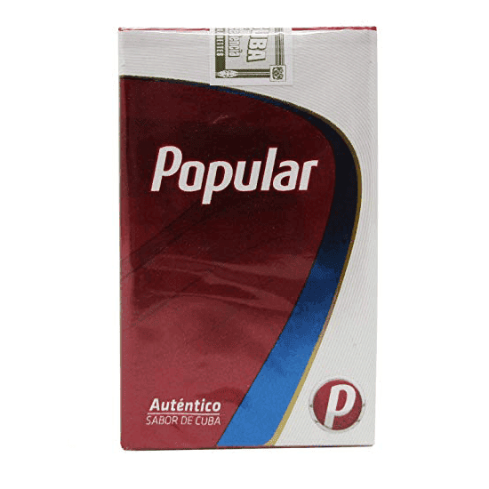 Сигареты Popular Autentico (Популяр Аутентико, Куба)