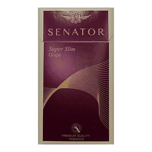 Сигареты Senator Superslim Grape (Сенатор Суперслим Виноград)