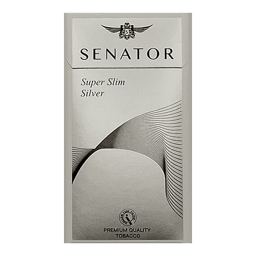 Сигареты Senator Superslim Silver (Сенатор Суперслим Сильвер)