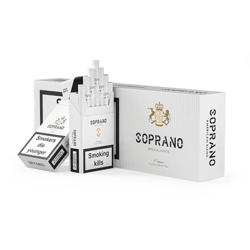 Сигареты Soprano Special White Compact (Сопрано Спешл Вайт Компакт)