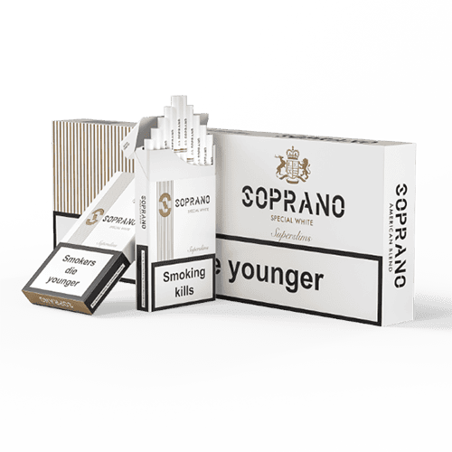 Сигареты Soprano Special White Superslim (Сопрано Спешл Вайт Суперслим)