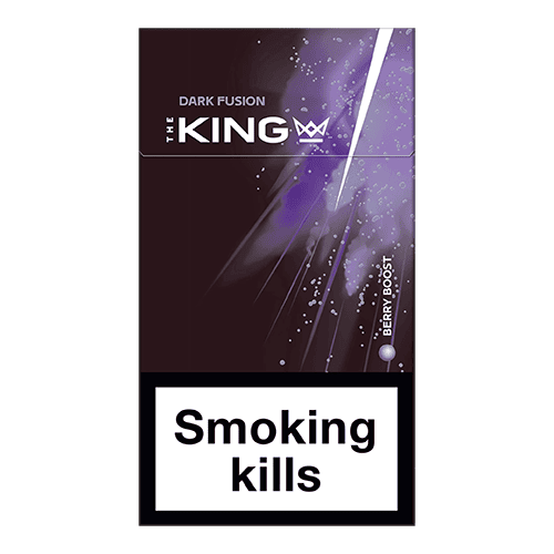 Сигареты The King Dark Fusion Berry Boost (Кинг Дарк Фьюжен Ягоды Буст)