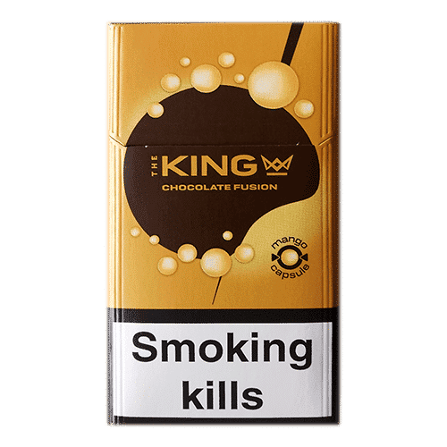 Сигареты The King Chocolate Mango Capsule (Кинг Шоколад Кнопка Манго)