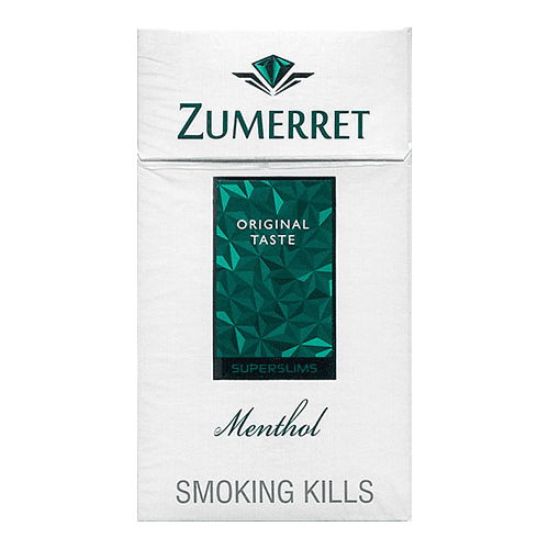 Сигареты Zumerret Menthol Superslims (Зумерет Ментол Суперслимс)